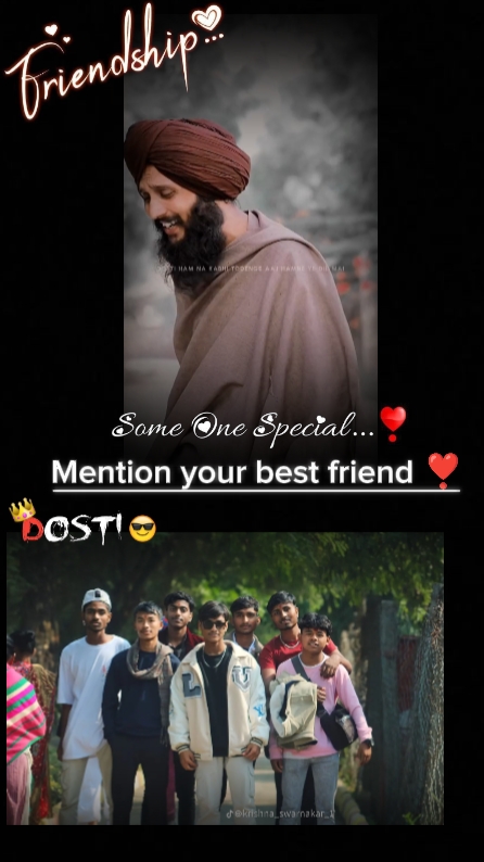 Hindi Shayari Template Friend - Pippit