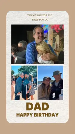 Happy birthday daddy