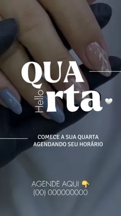 agende seu horário 
