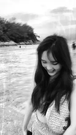black and white