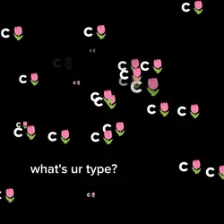 what's ur type?