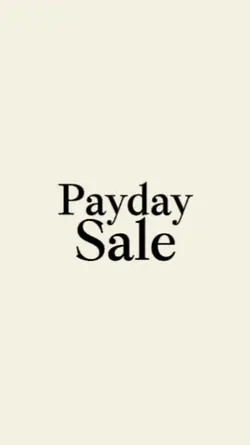 Payday Sale