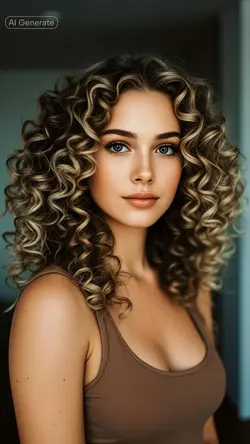 curly hair ai
