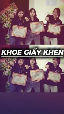 clip khoe giấy khen