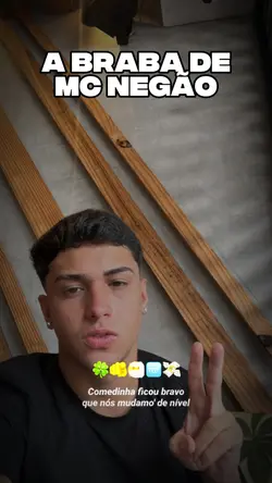 comédinha ficou brav