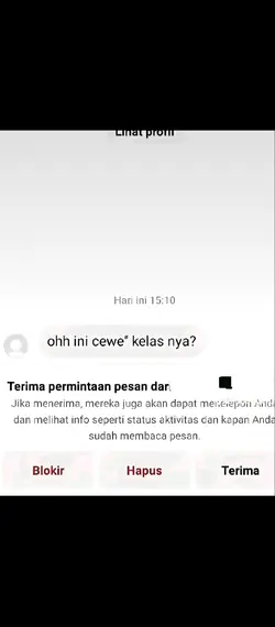 oh ini cewe" kelas