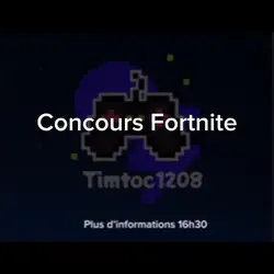 concours Fortnite ✅