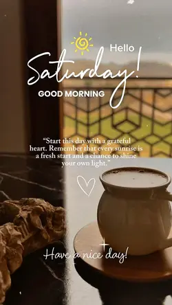 Saturday Morning 🌞