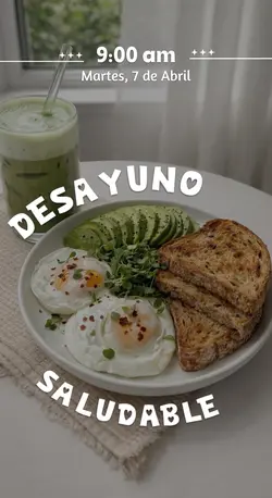 Desayuno saludabl