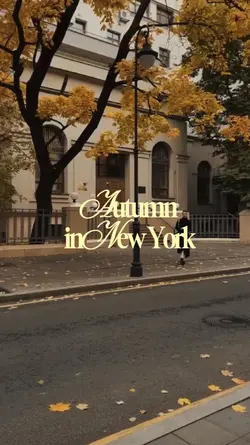 autumn in New York