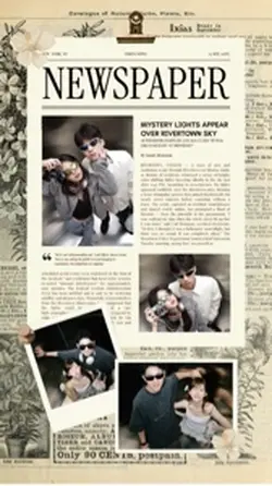 Newspaper template 