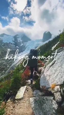 hiking moment
