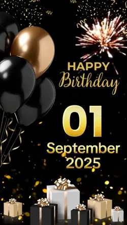 hbd 01 Sept 2025