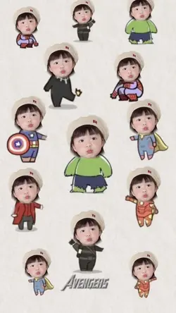 Ghép mặt cute