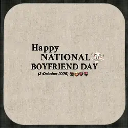 HAPPY BOYFRIEND DAY