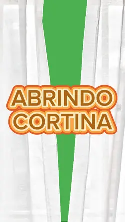 abrindo cortina