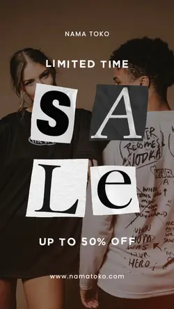 promo : sale diskon