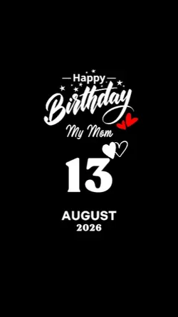 BDAY MOM 13 AUGUST 