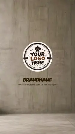 cafe logo animation