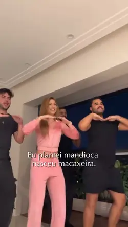 eu plantei mandioca 