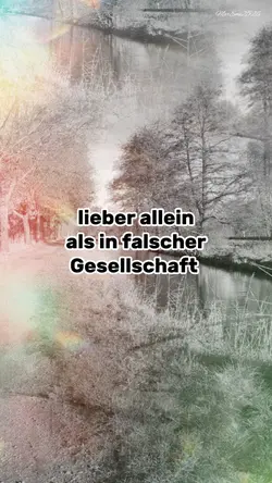 lieber allein