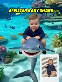 AI Filter Baby Shark