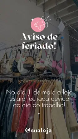 AVISO DE FERIADO