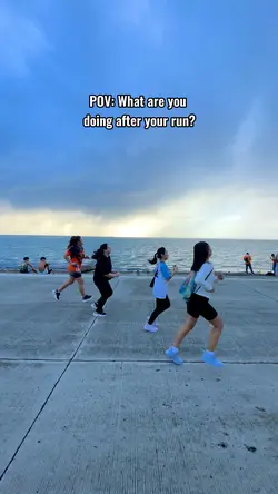 Jogging with friends