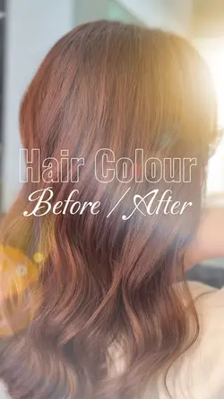 Before after salon