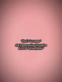 horse phase