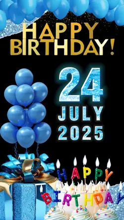 Birthday 24 July