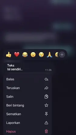 Teks isi sendiri 