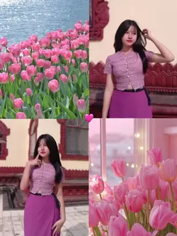 Pink flower