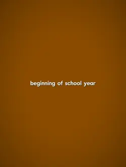 end of school year 