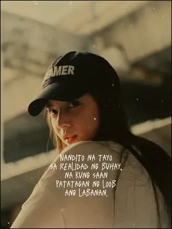 Realidad ng buhay.