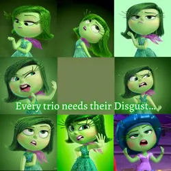 Inside out trio💚❤️💛