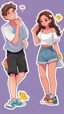 Sticker Couple