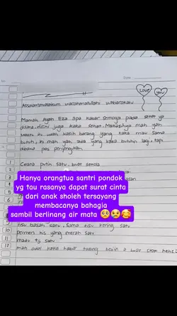 surat dari santriku