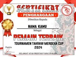 sertifikat takraw