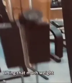 lifting weights