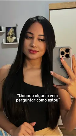 Estou maravilhosa