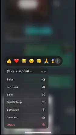 trend chat wa iPhone