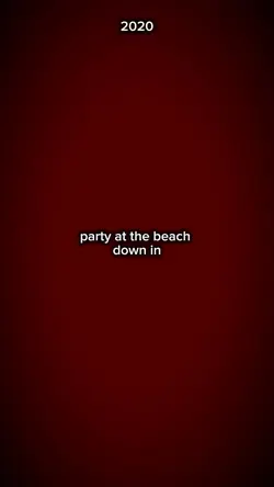 party at the beach 