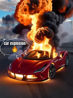 car explosion