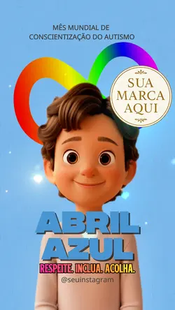 Abril azul