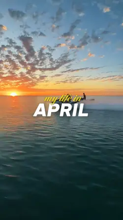 my life in April