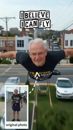 I can fly 