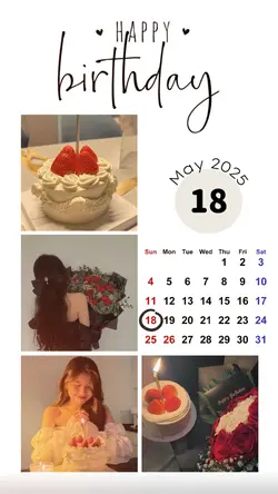 18 MAY BIRTHDAY