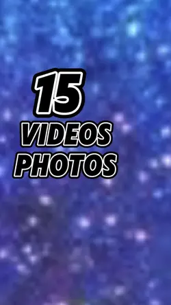 15 video or photo 