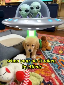 pet taken by aliens